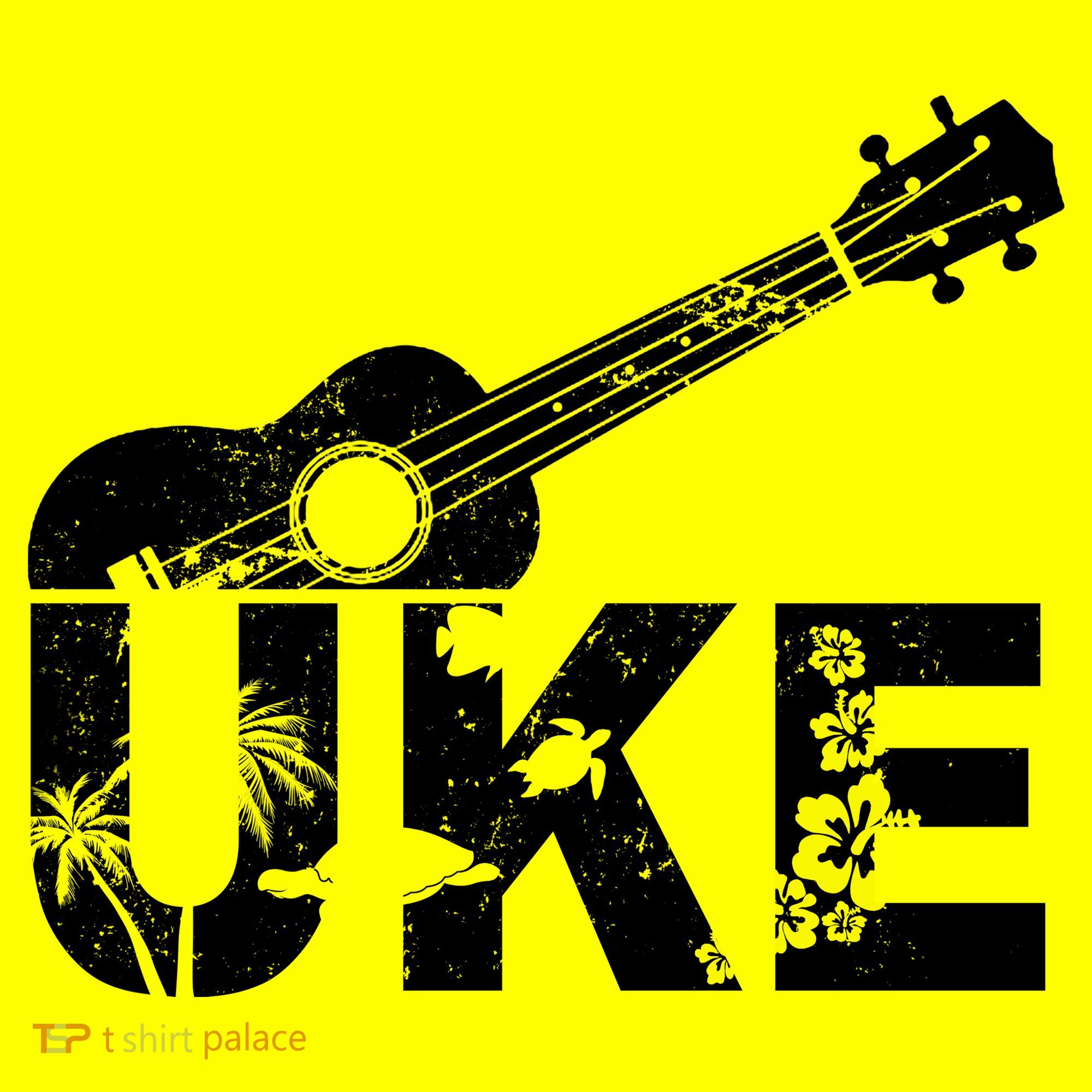 Vintage Uke Hawaiian Ukulele T-Shirt