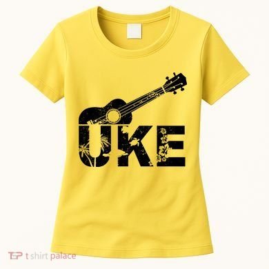 Vintage Uke Hawaiian Ukulele Women's T-Shirt