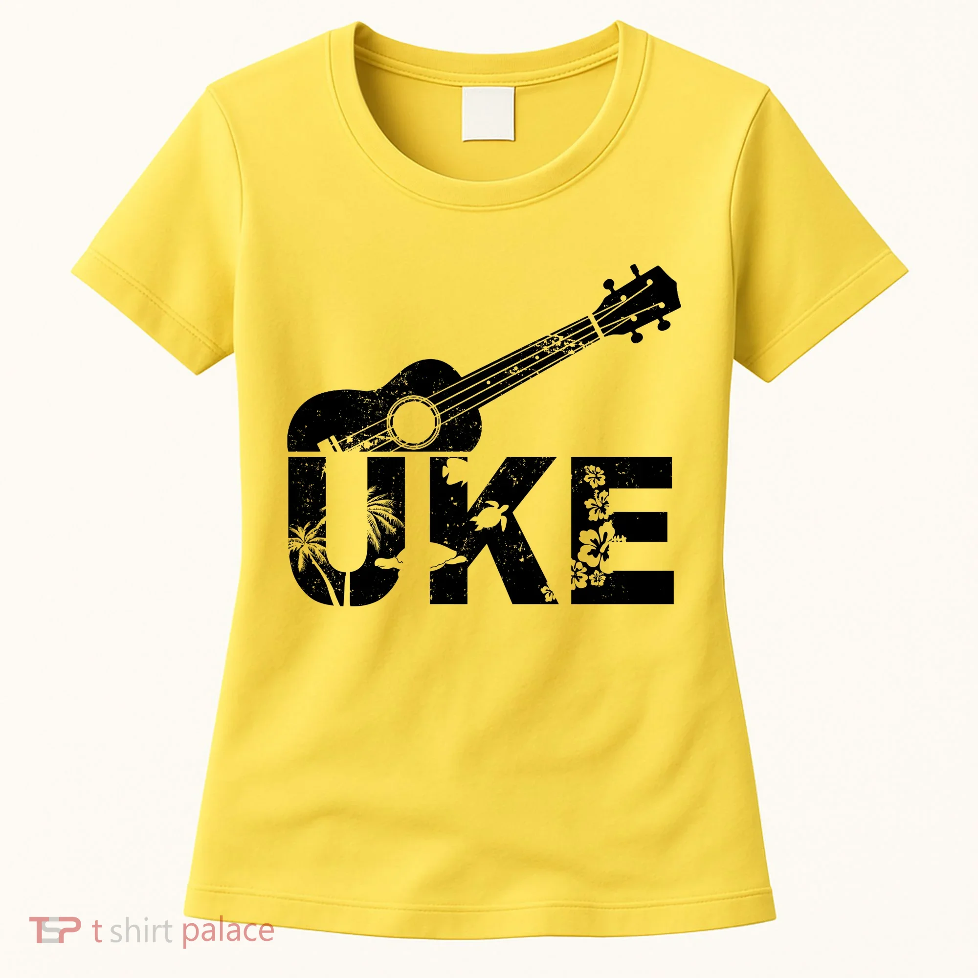 Vintage Uke Hawaiian Ukulele Women's T-Shirt