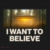 Vintage Ufo I Want To Believe T-Shirt thumb 7