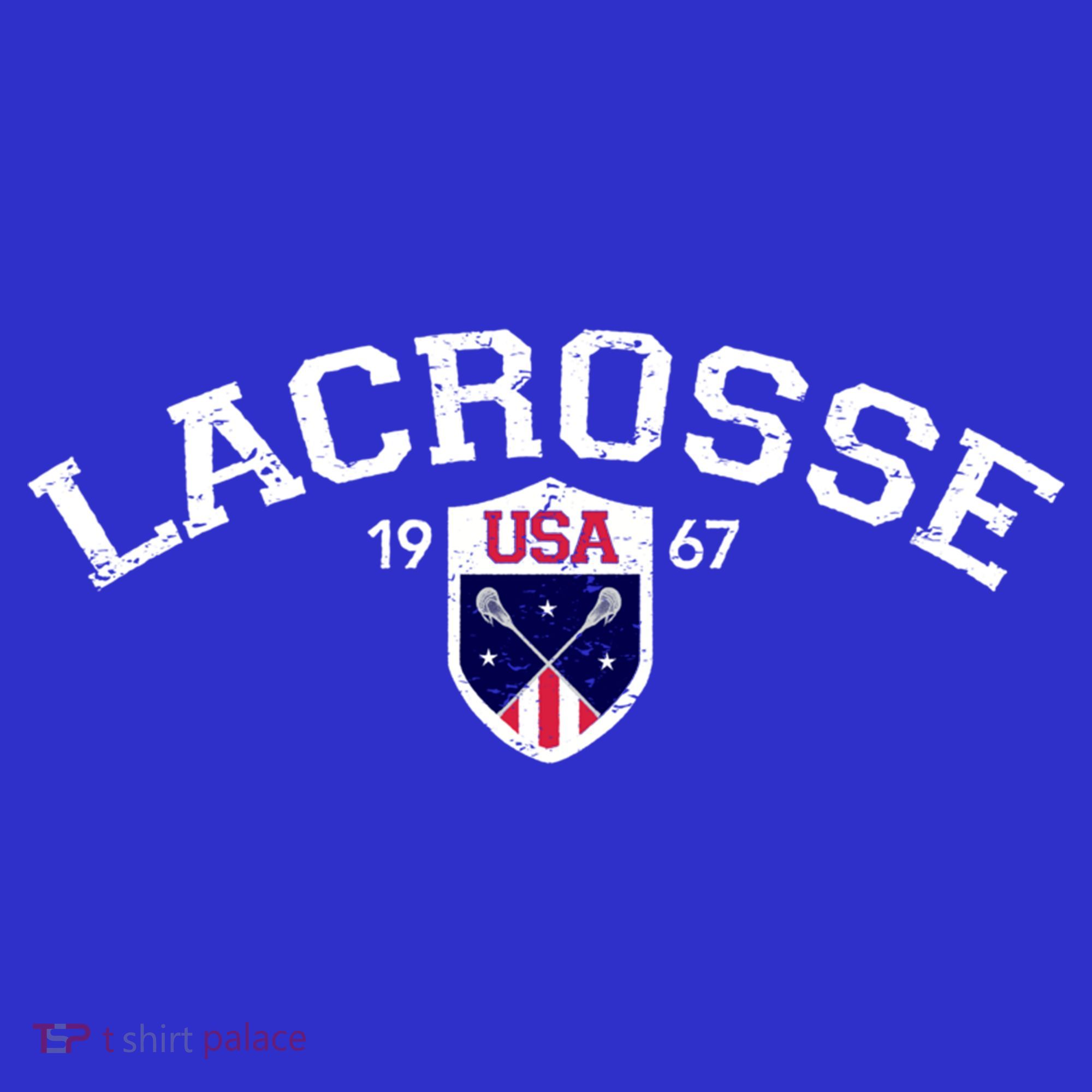 Vintage Usa National Lacrosse Funny Gift T-Shirt