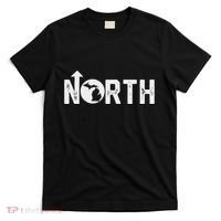 Vintage Up North Michigan Distressed Text State Map T-Shirt thumb 0