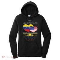 Venezuela Usa Proud Of Both Countries Venemerican Women's Hoodie thumb 0