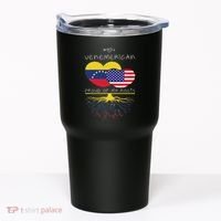 Venezuela Usa Proud Of Both Countries Venemerican Tumbler thumb 0