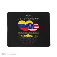Venezuela Usa Proud Of Both Countries Venemerican Mousepad thumb 0