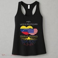 Venezuela Usa Proud Of Both Countries Venemerican Women's Tank Top thumb 3