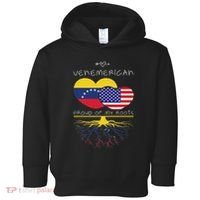 Venezuela Usa Proud Of Both Countries Venemerican Toddler Hoodie thumb 0