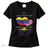 Venezuela Usa Proud Of Both Countries Venemerican Women's T-Shirt thumb 0