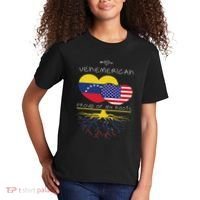 Venezuela Usa Proud Of Both Countries Venemerican Kids T-Shirt thumb 2