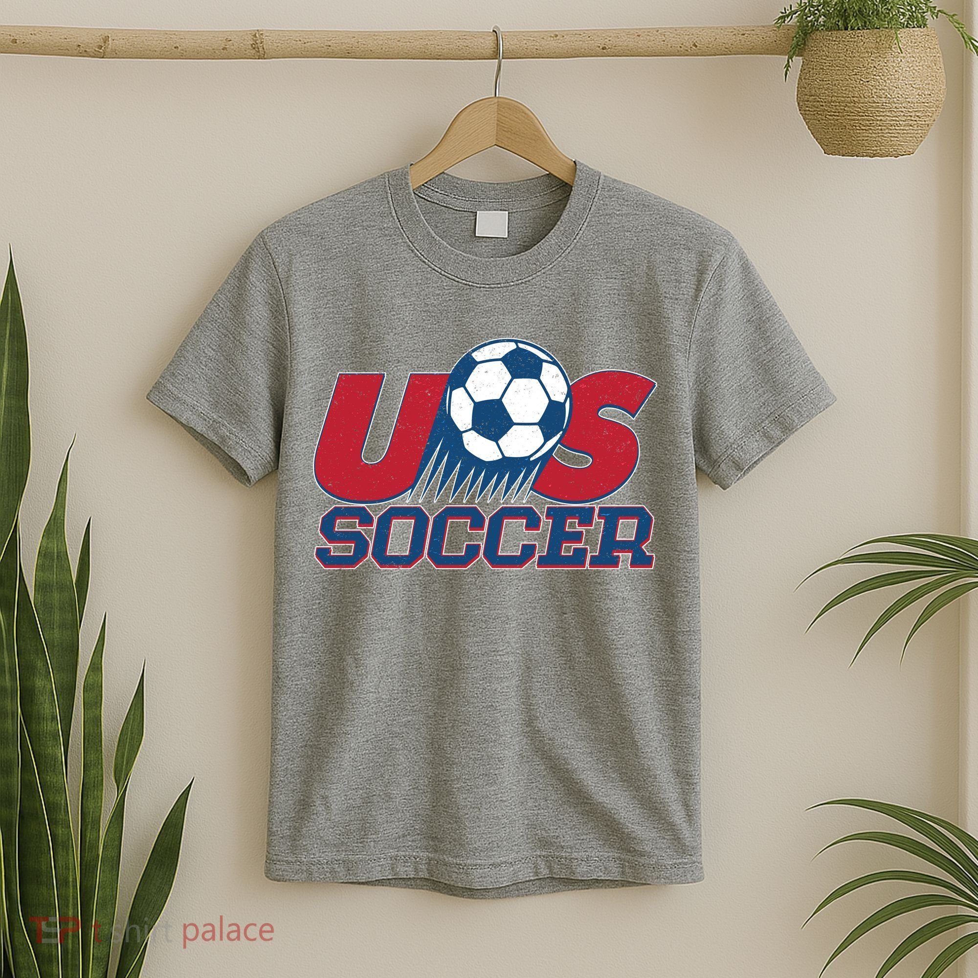 Vintage USA Soccer Fan  T-Shirt