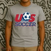 Vintage USA Soccer Fan  T-Shirt thumb 3