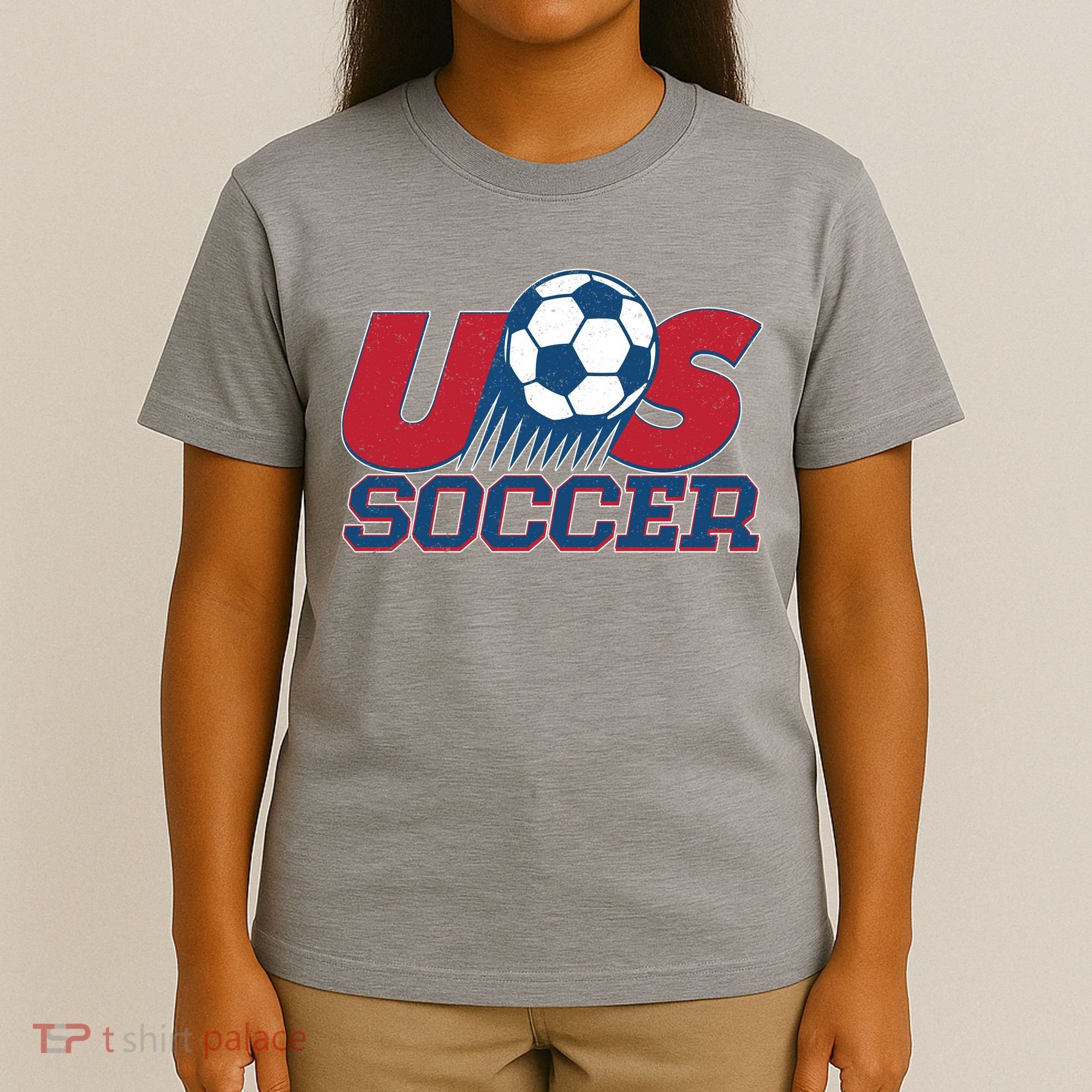 Vintage USA Soccer Fan  T-Shirt