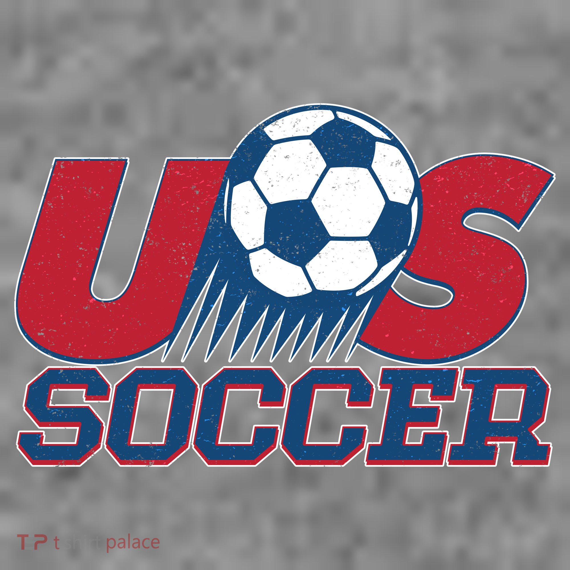 Vintage USA Soccer Fan  T-Shirt