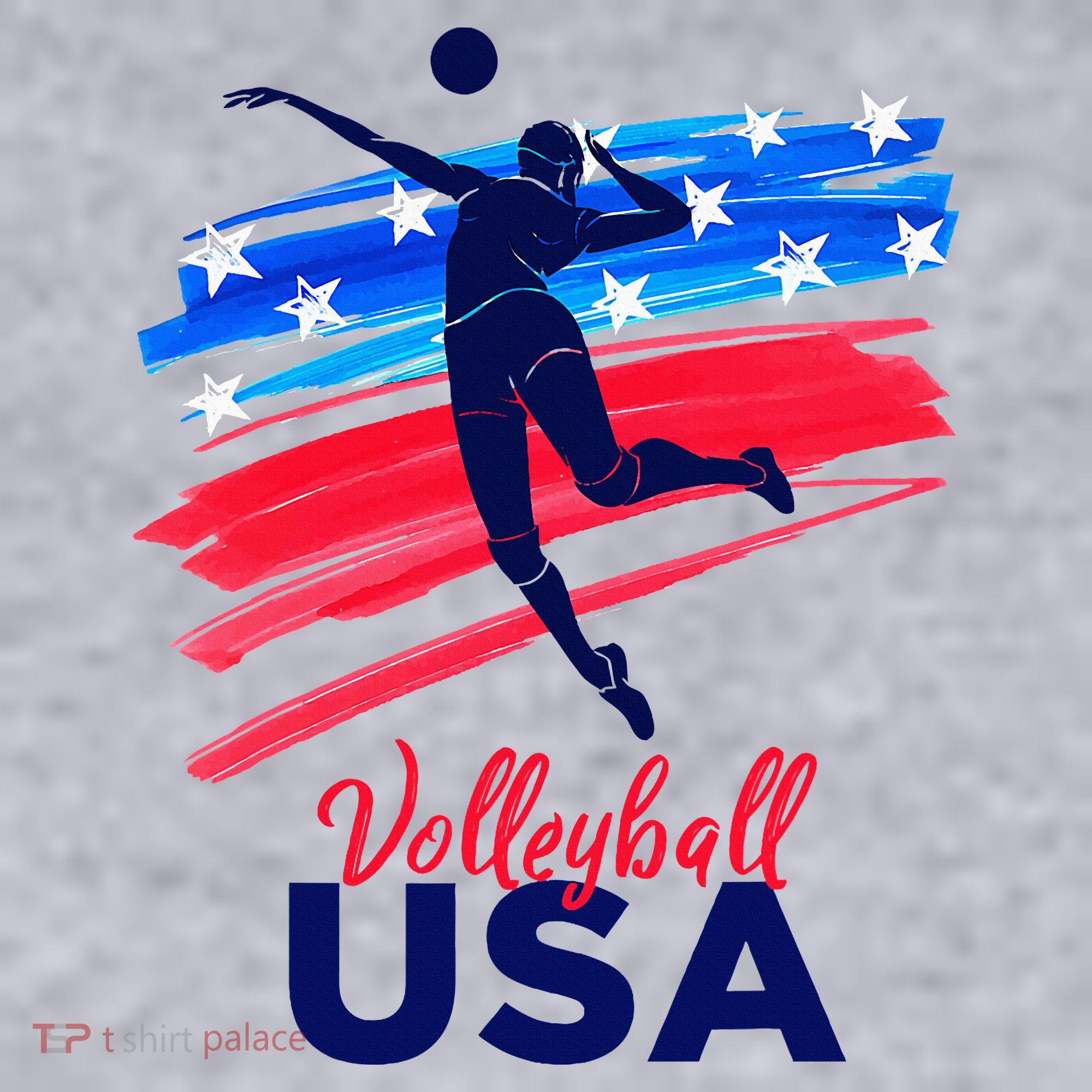 Volleyball Usa Support Women's Sweatshirt