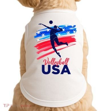 Volleyball Usa Support Doggie Tank