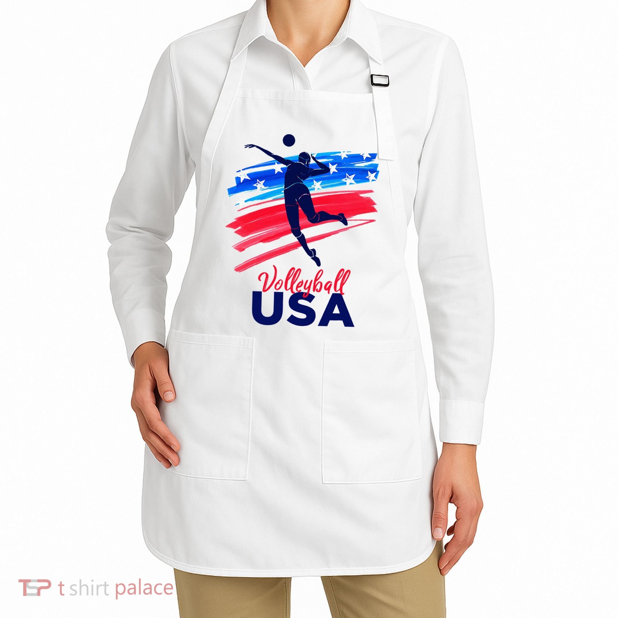 Volleyball Usa Support Apron