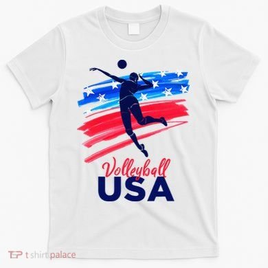 Volleyball Usa Support T-Shirt