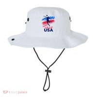 Volleyball Usa Support Bucket Hat thumb 0