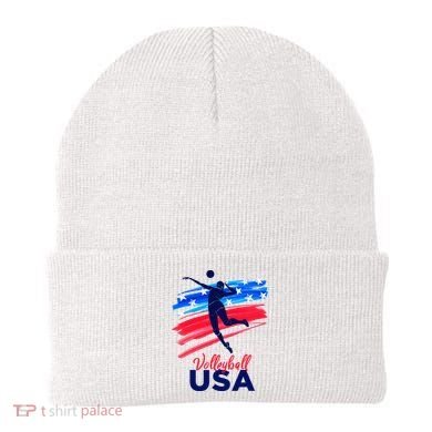 Volleyball Usa Support Beanie