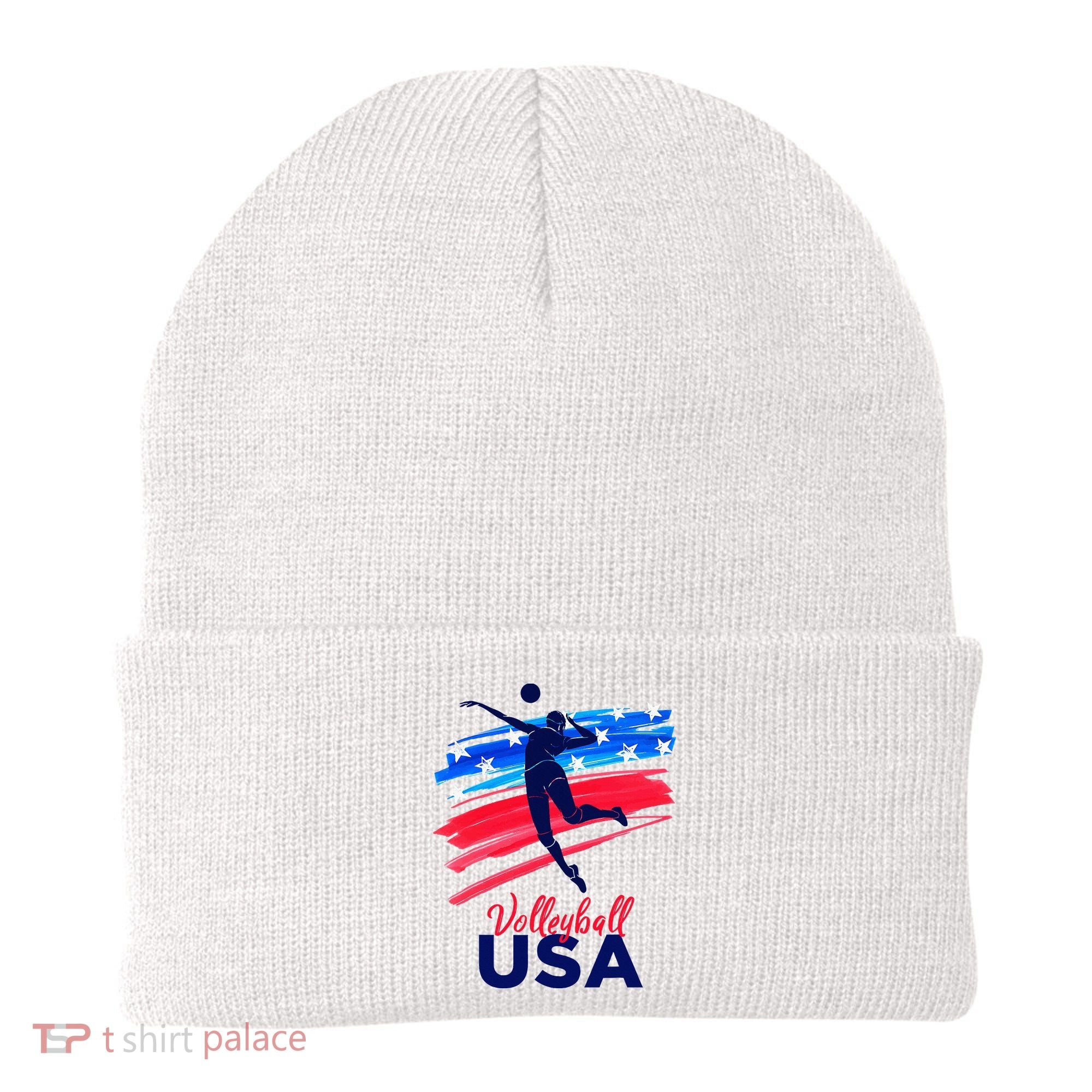 Volleyball Usa Support Beanie
