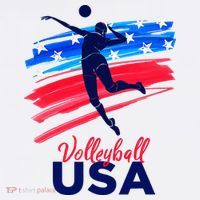 Volleyball Usa Support Polo thumb 3