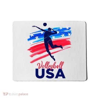 Volleyball Usa Support Mousepad