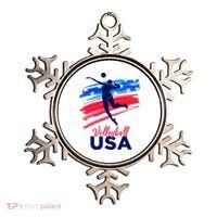 Volleyball Usa Support Ornament thumb 0