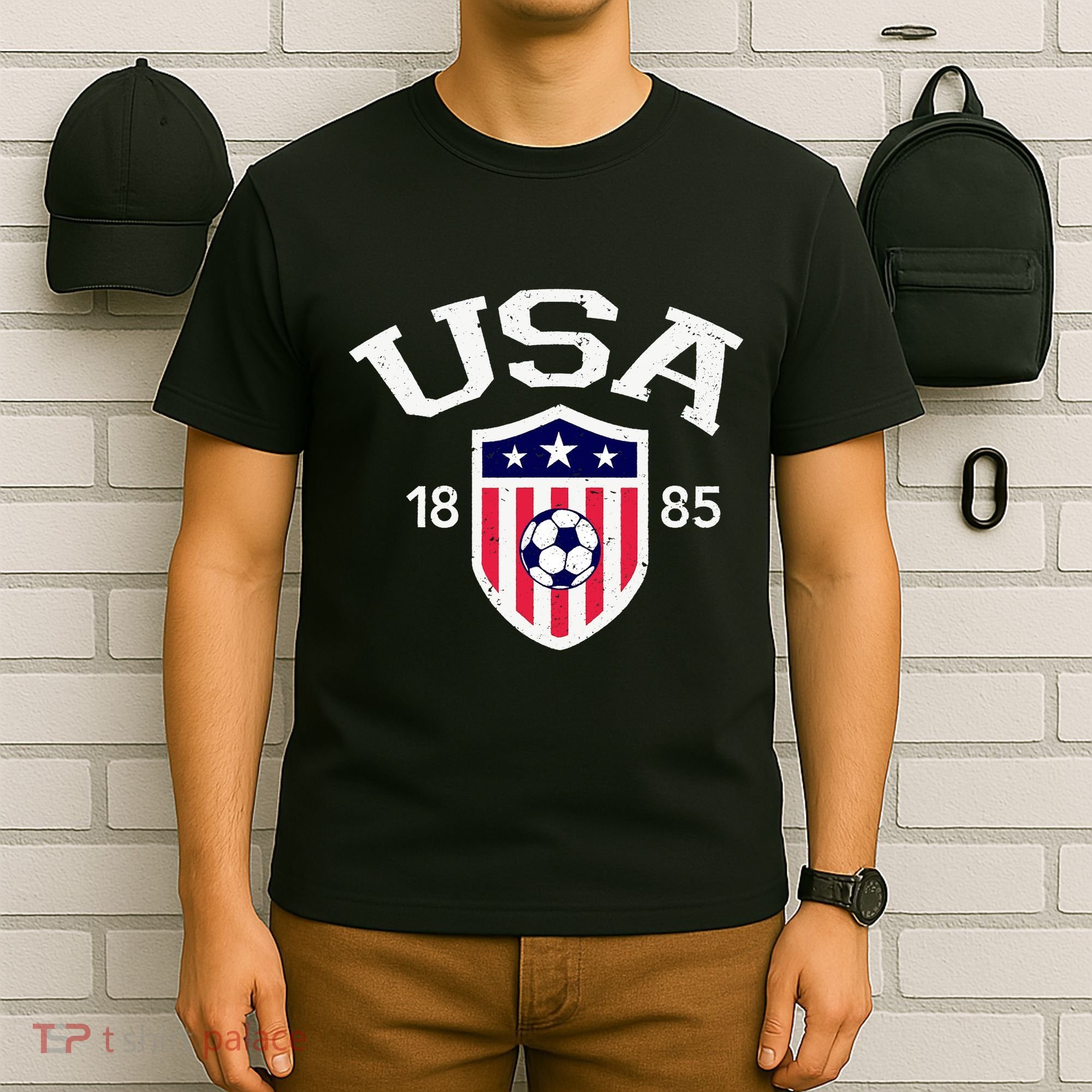 Vintage USA Soccer T-Shirt