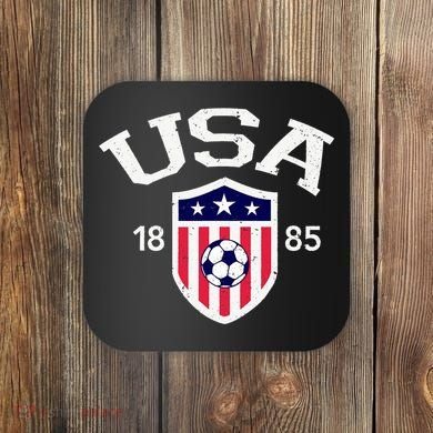 Vintage USA Soccer Coaster