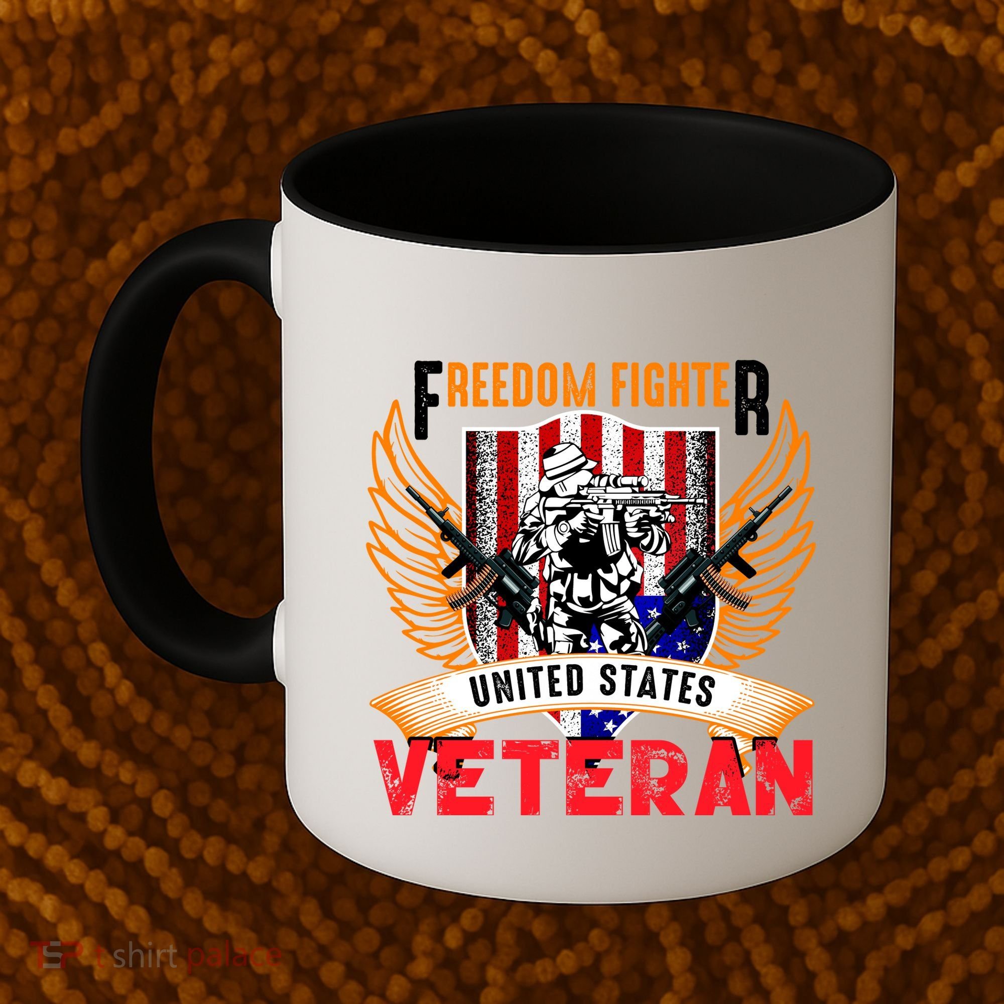 Veteran United States Freedom Fighter Coffee Mug