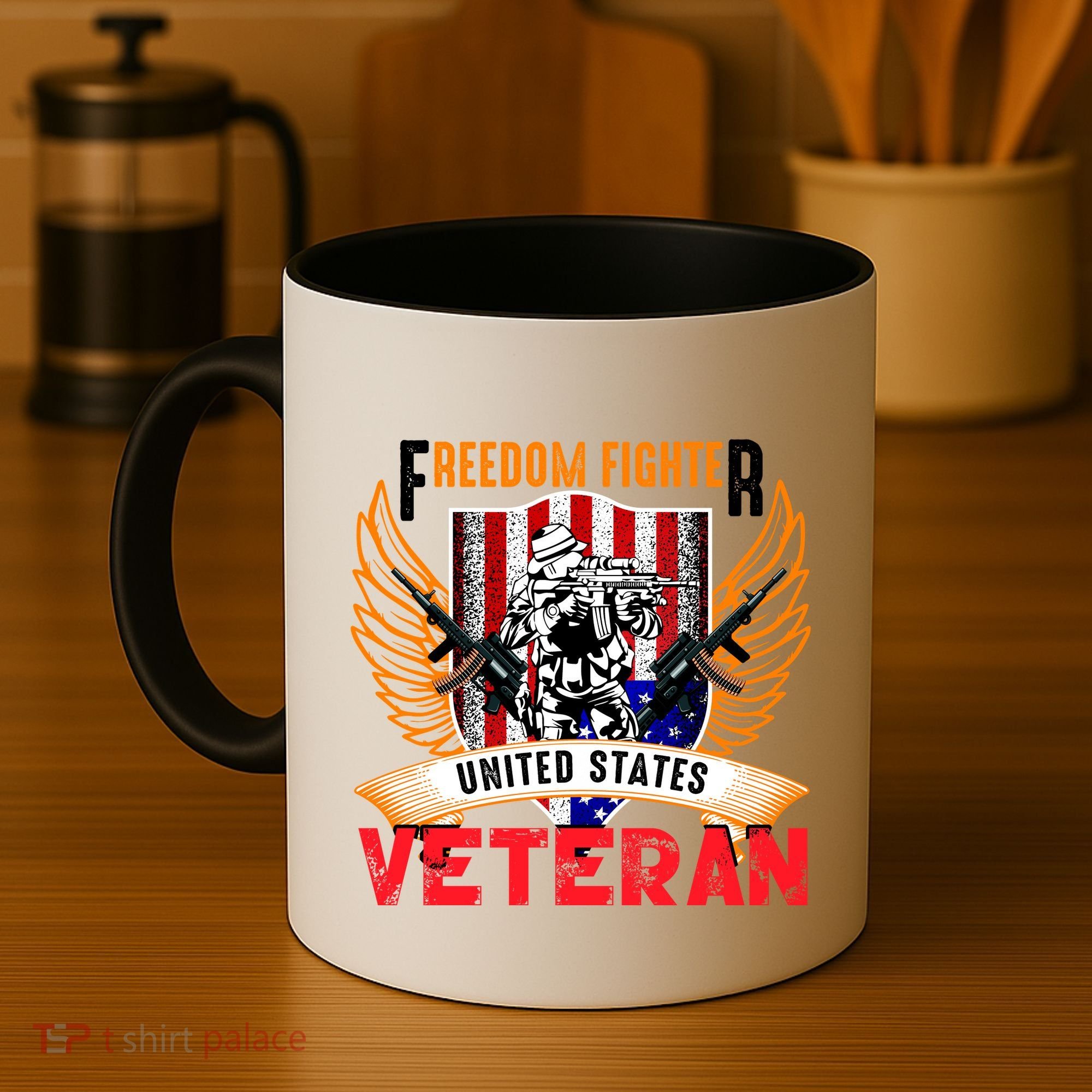 Veteran United States Freedom Fighter Coffee Mug