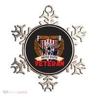 Veteran United States Freedom Fighter Ornament thumb 0