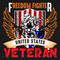 Veteran United States Freedom Fighter Ornament thumb 1