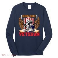 Veteran United States Freedom Fighter Long Sleeve Shirt thumb 0