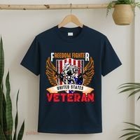 Veteran United States Freedom Fighter T-Shirt thumb 2