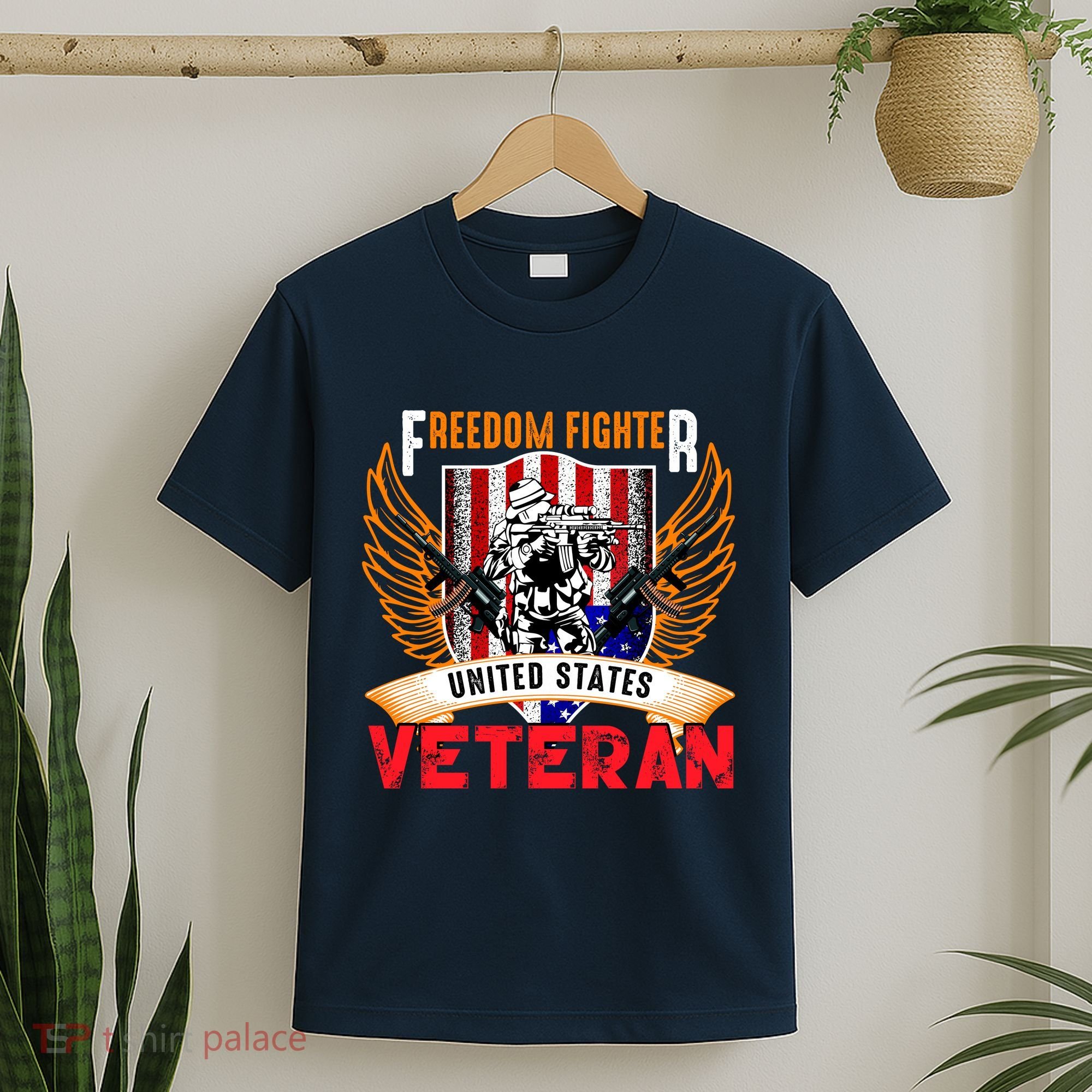 Veteran United States Freedom Fighter T-Shirt