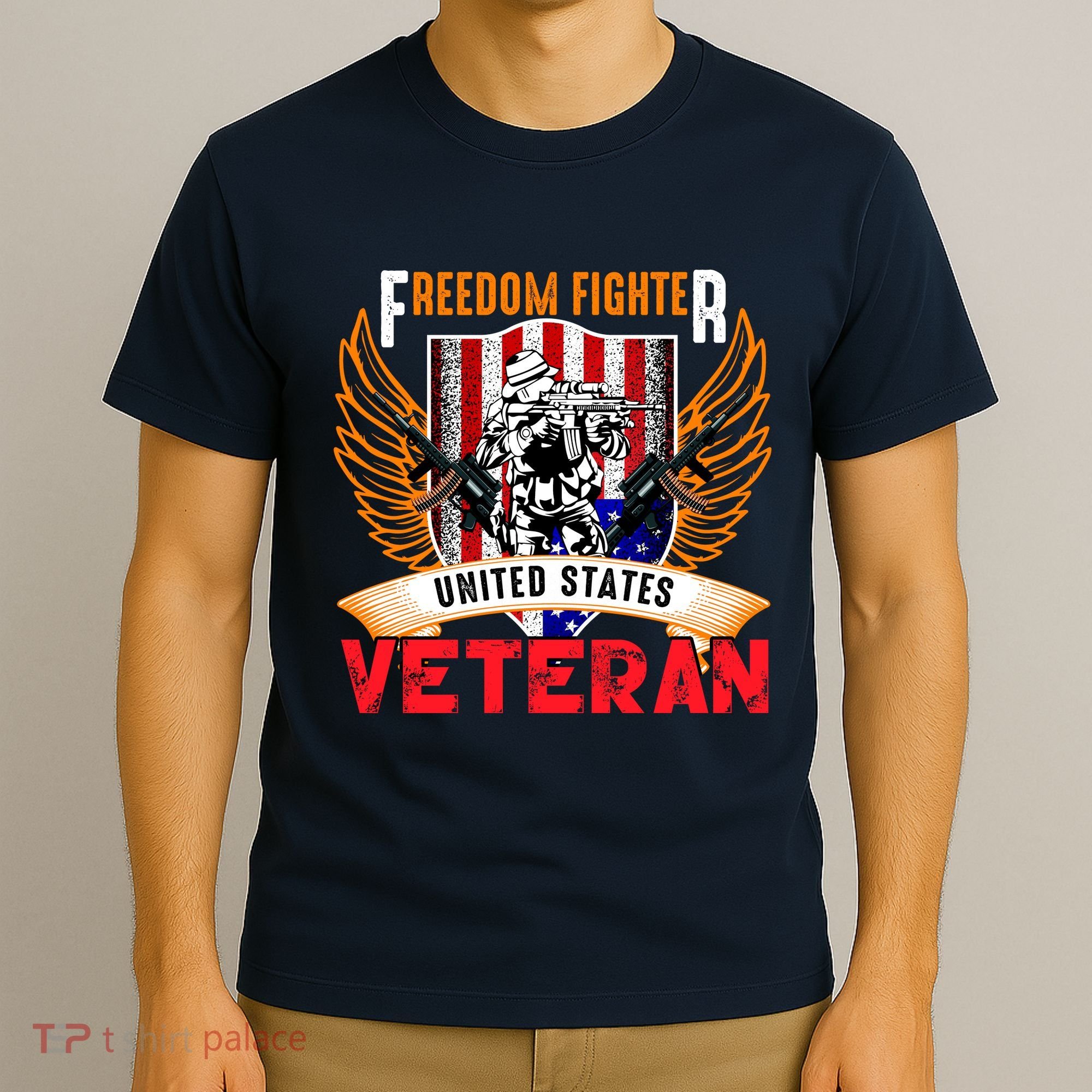 Veteran United States Freedom Fighter T-Shirt