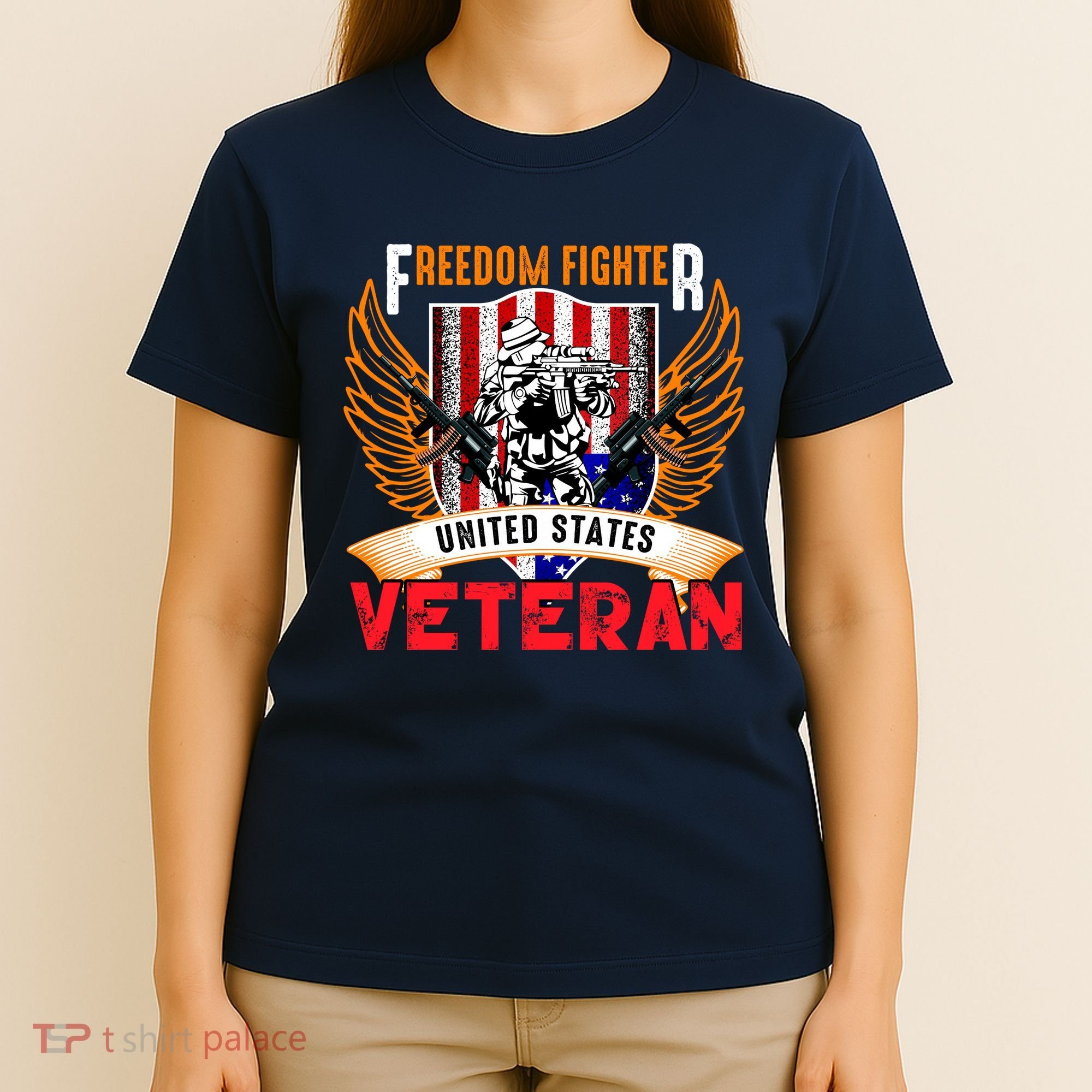 Veteran United States Freedom Fighter T-Shirt