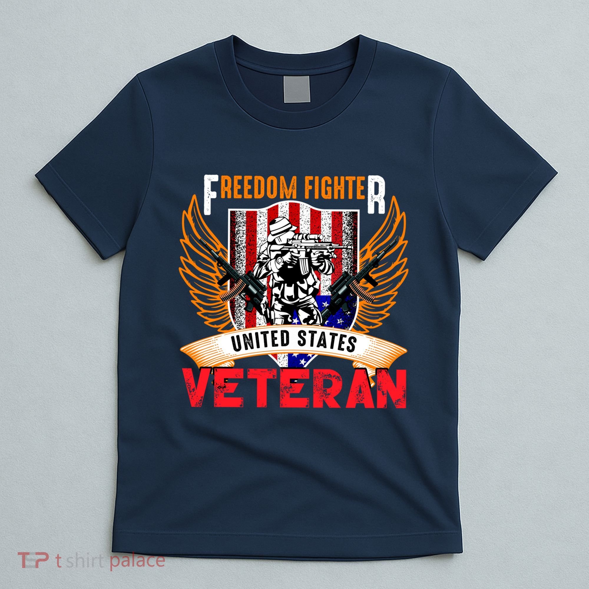 Veteran United States Freedom Fighter T-Shirt