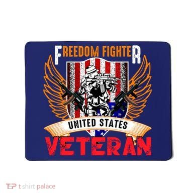 Veteran United States Freedom Fighter Mousepad