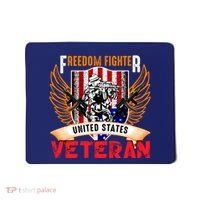 Veteran United States Freedom Fighter Mousepad thumb 0