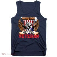 Veteran United States Freedom Fighter Tank Top thumb 0