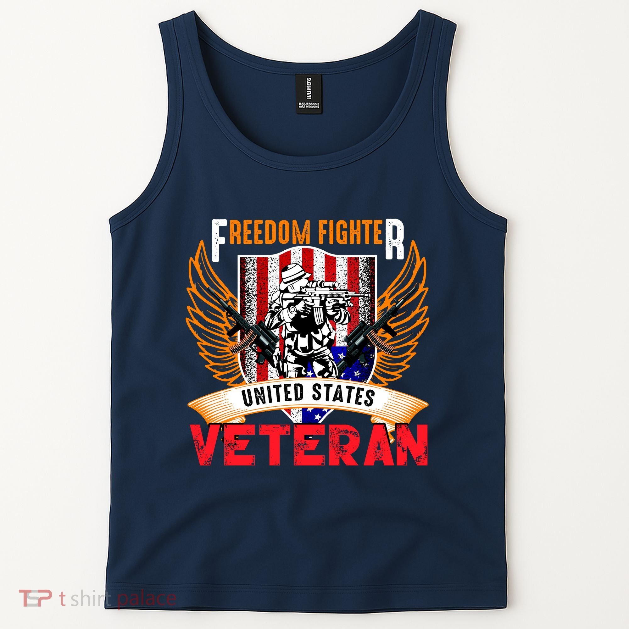 Veteran United States Freedom Fighter Tank Top