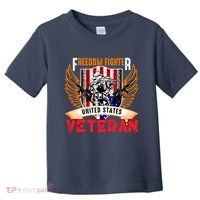 Veteran United States Freedom Fighter Toddler T-Shirt thumb 0