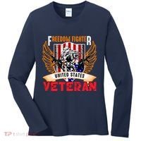 Veteran United States Freedom Fighter Women's Long Sleeve Shirt thumb 0