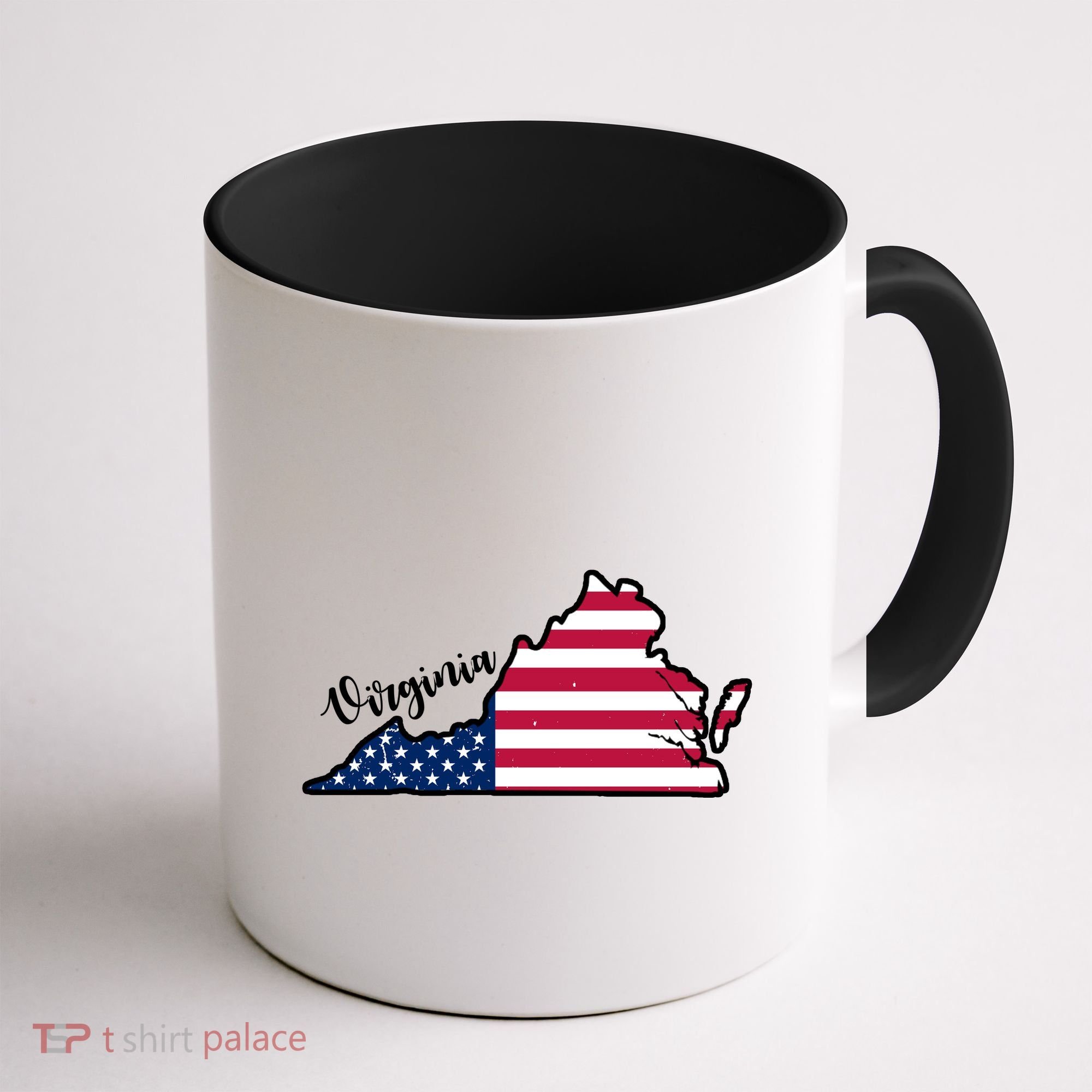 Virginia United States Map Coffee Mug