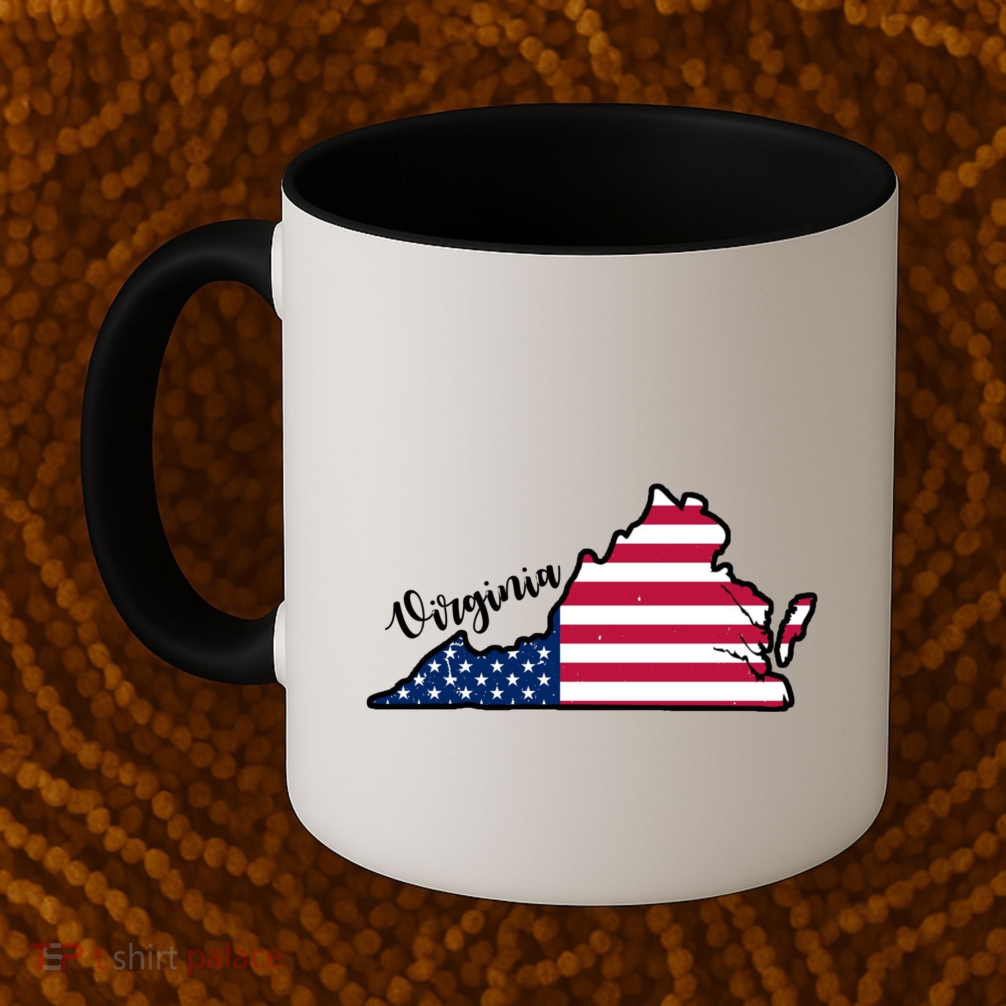 Virginia United States Map Coffee Mug