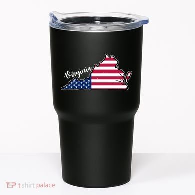 Virginia United States Map Tumbler