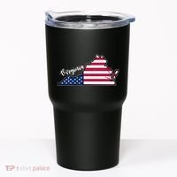 Virginia United States Map Tumbler thumb 0