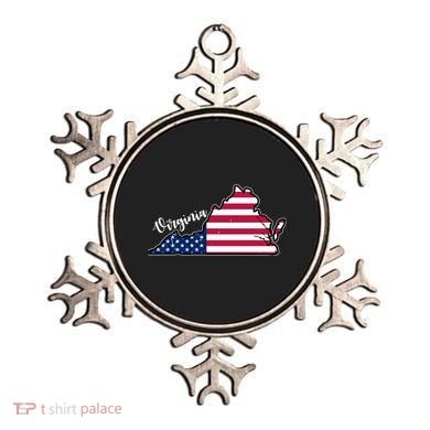 Virginia United States Map Ornament